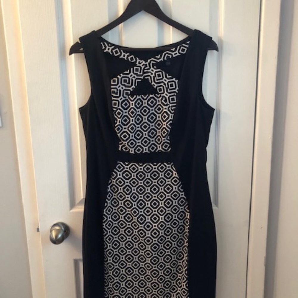 Black and White Dress